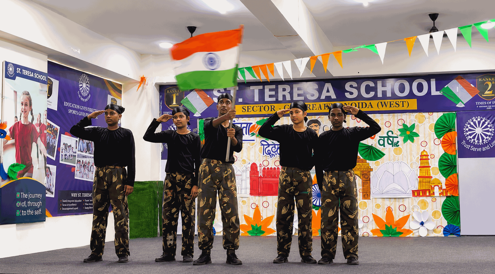 Independence Day celebration performance